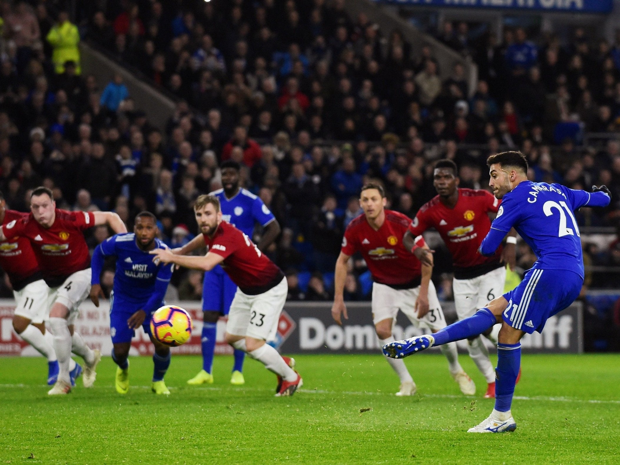 Camarasa scored from the spot