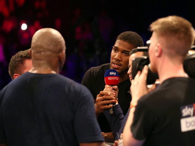 Anthony Joshua will fight Dillian Whyte if he cannot face Deontay Wilder