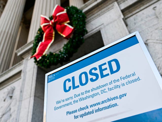 National Archives in Washington DC among buildings closed