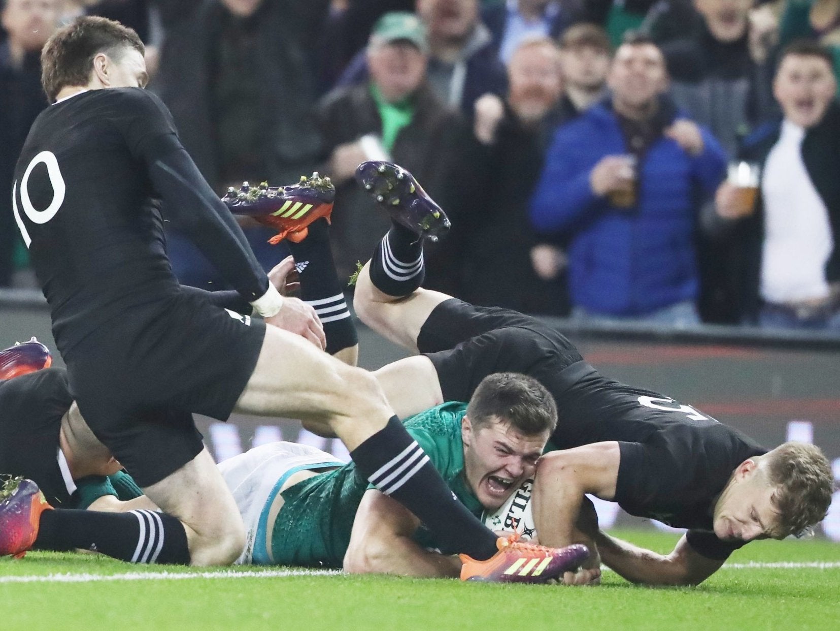 Jacob Stockdale secured Ireland's victory over New Zealand and could prove to be one of the star's of 2019