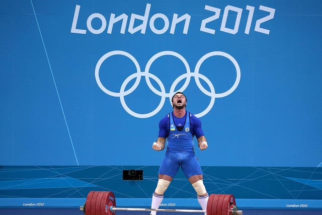 Oleksiy Torokhtiy is one of five weightlifters from London 2012 to have been provisionally suspended