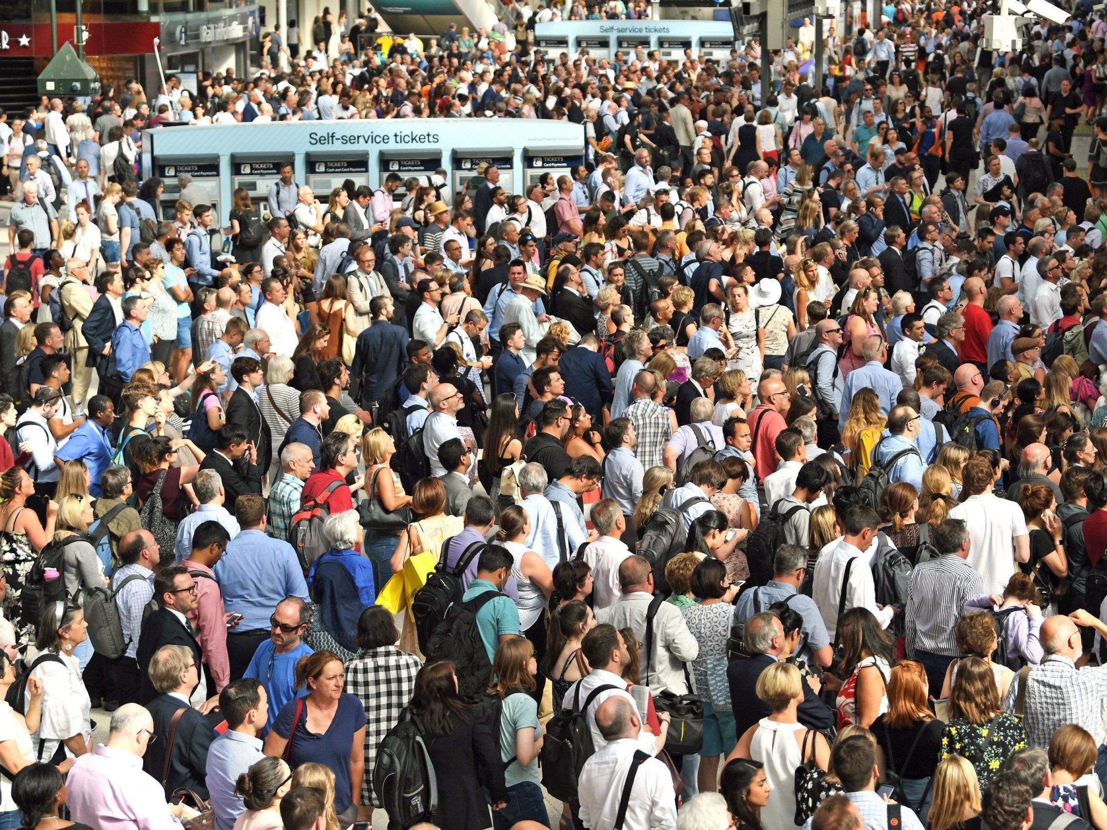 Waterloo - London's busiest station (Victoria Jones/PA Wire)