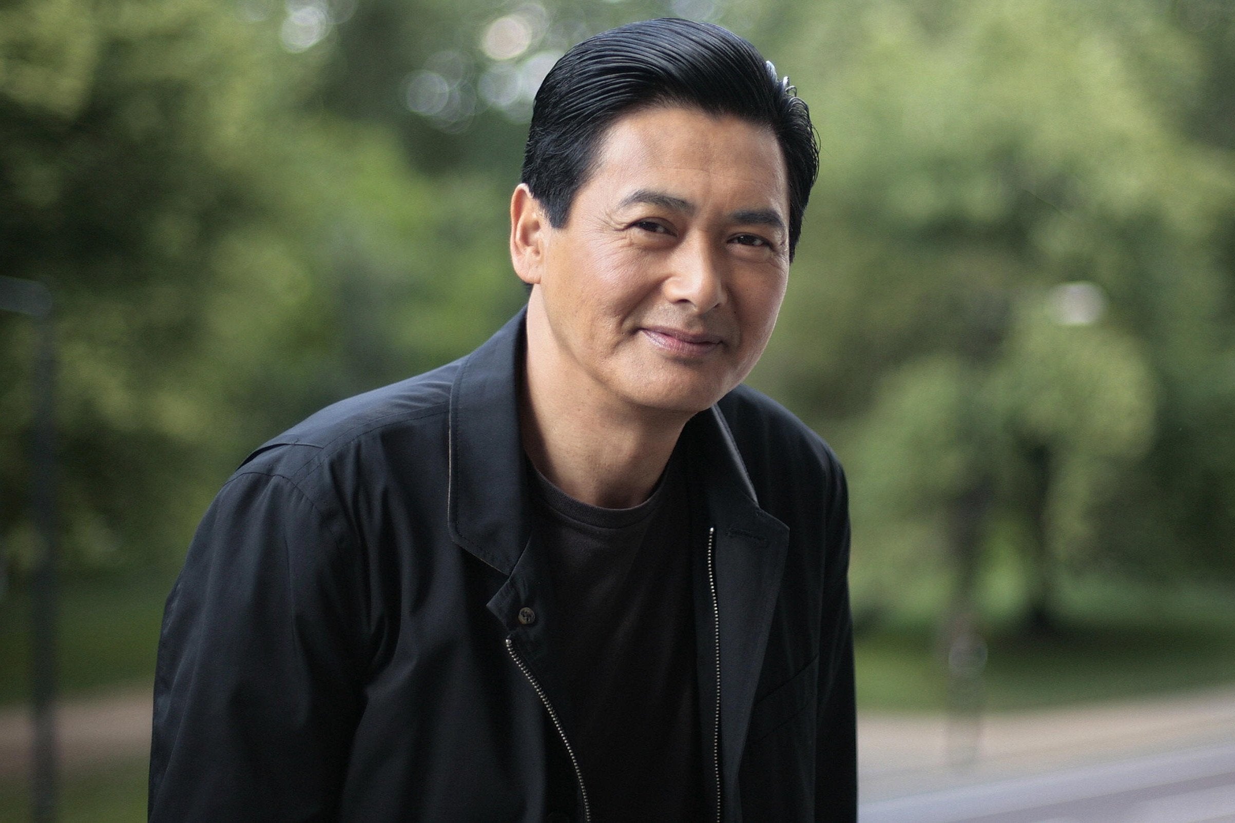 Chow Yun-fat poses for photographs during a photocall in London, on 17 June, 2008