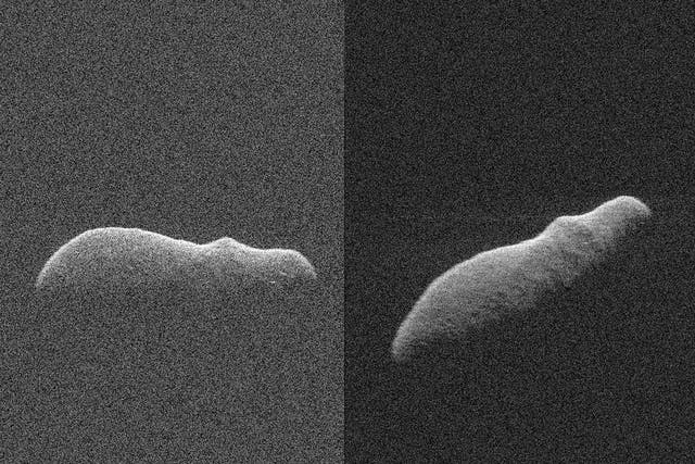 The asteroid, which flew safely past Earth on Saturday