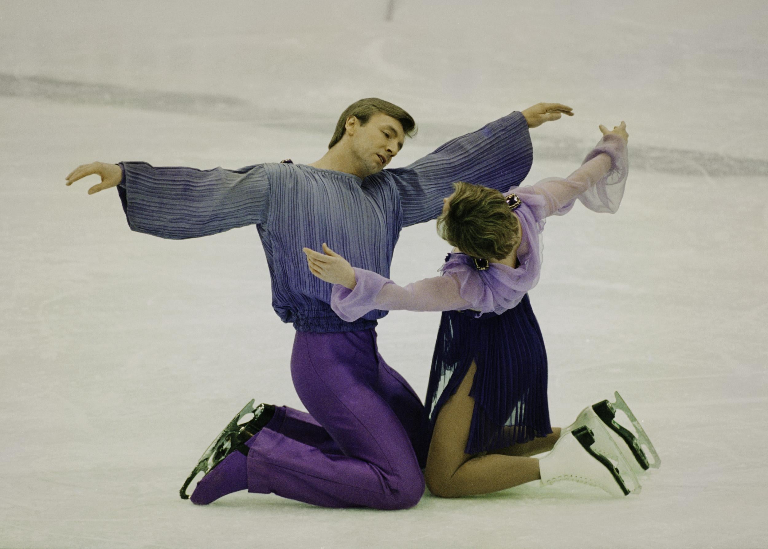 Torvill and Dean at the Winter Olympics in 1994