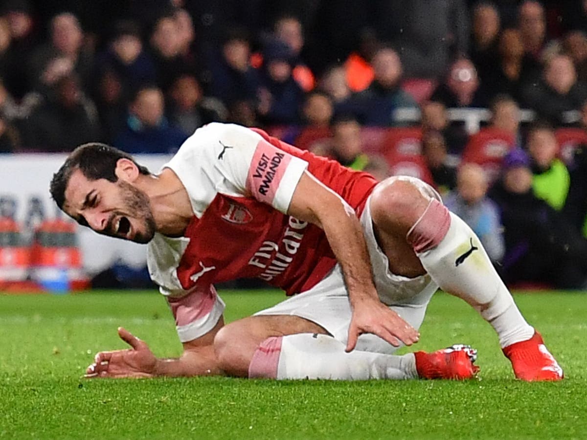 Henrikh Mkhitaryan out for six weeks as Arsenal's injury worries deepen