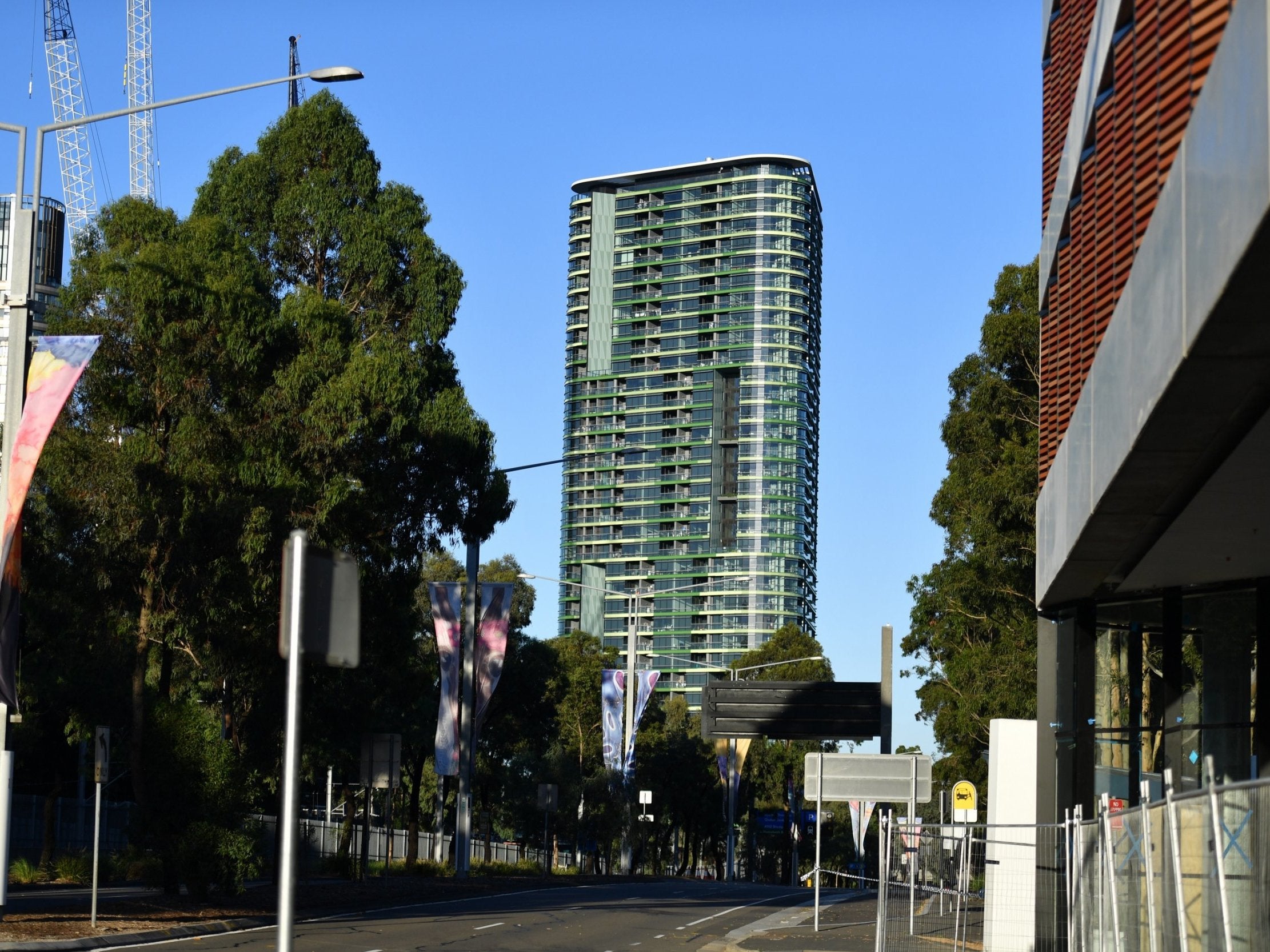 The Opal Tower at Sydney Olympic Park
