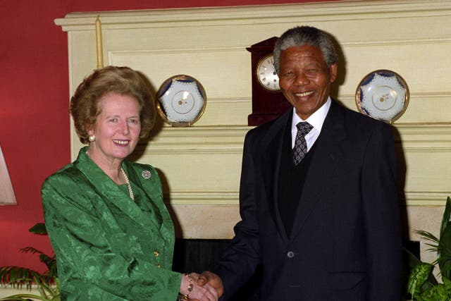 Thatcher supported the racist apartheid regime and thought Mandela had a ‘rather a closed mind’