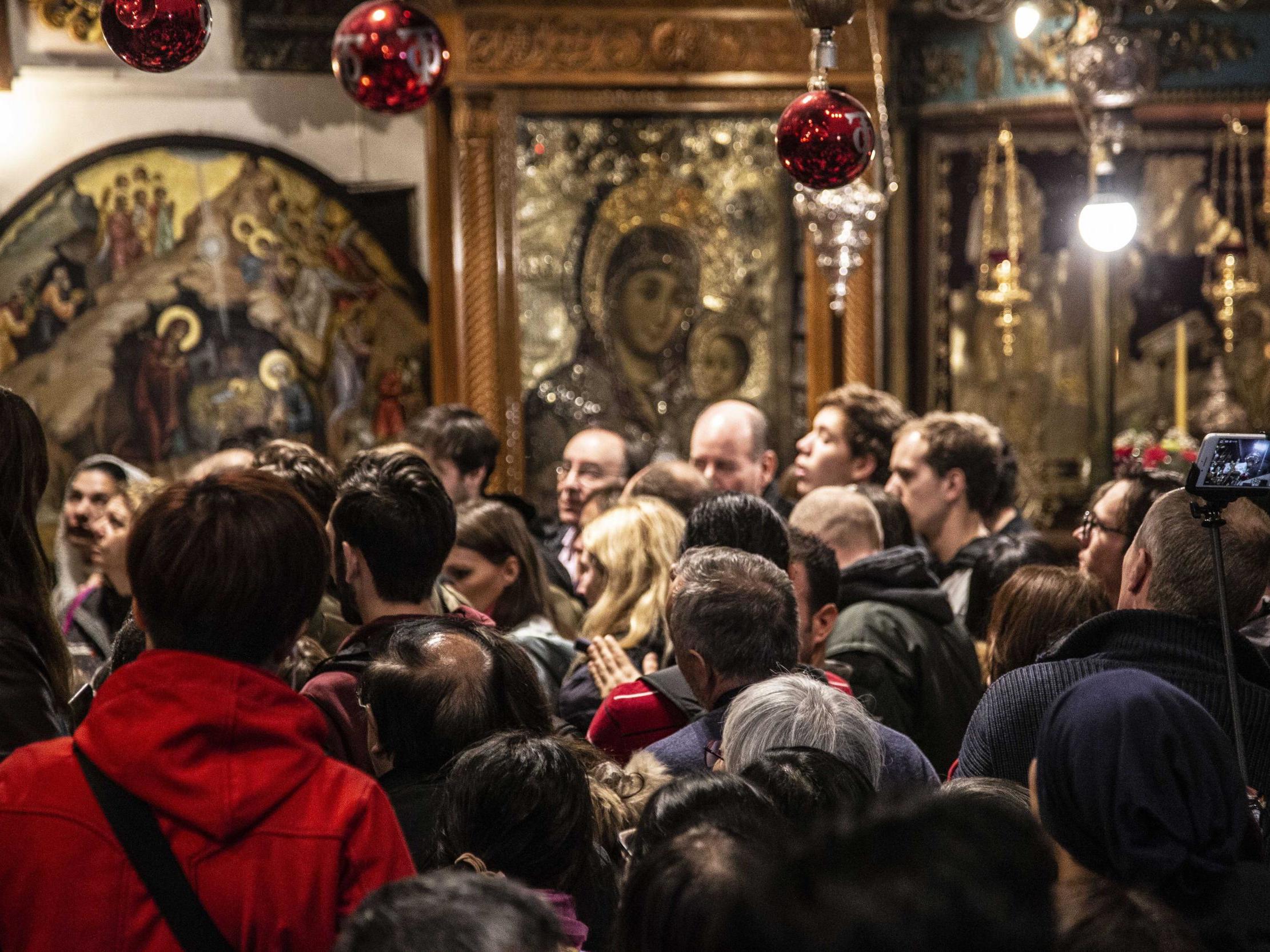 Christmas Mass in Bethlehem