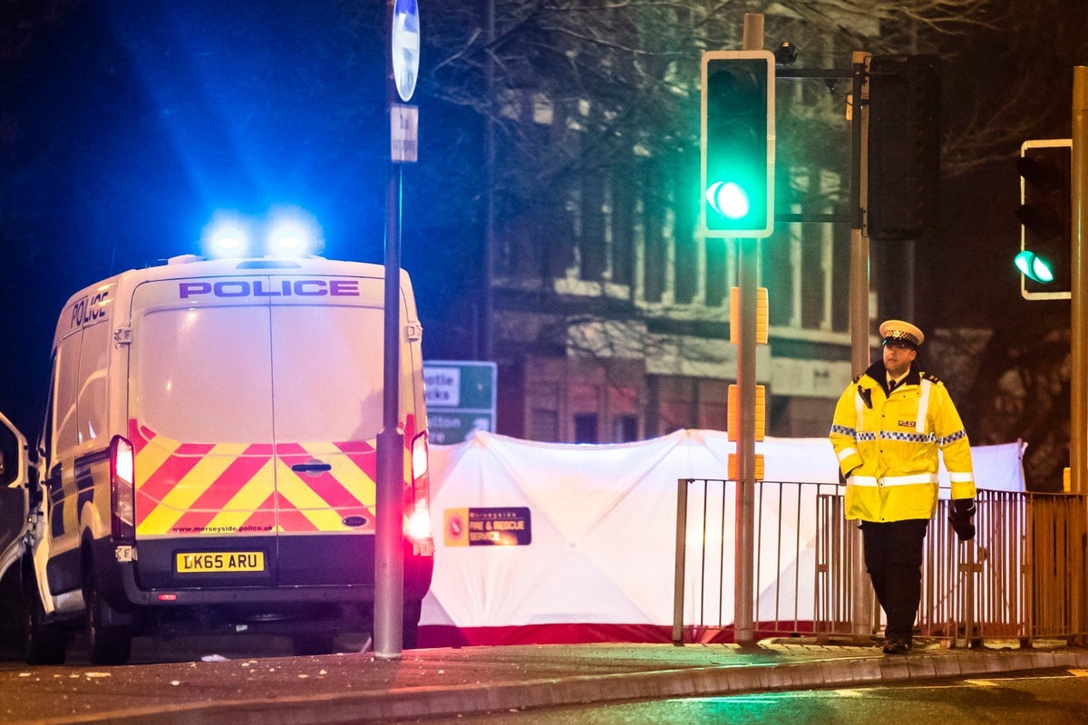 Pedestrian killed after being hit by police car in Liverpool on ...