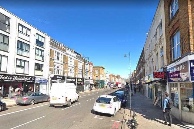 The incident took place on Stoke Newington High Street