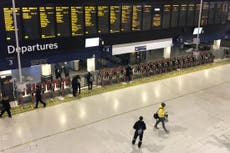 Post-Christmas trains marred by engineering works and strikes