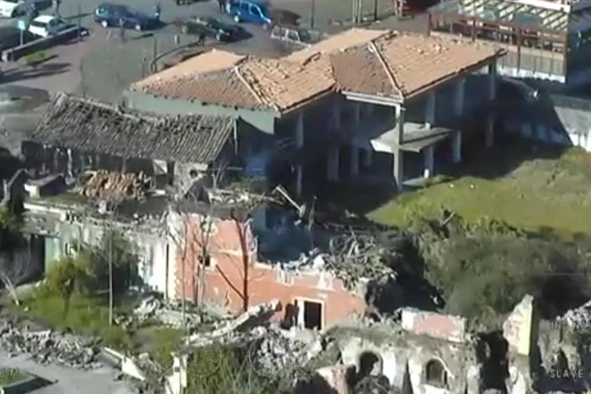 Italy earthquakes: Aerial footage shows devastation in Sicily after