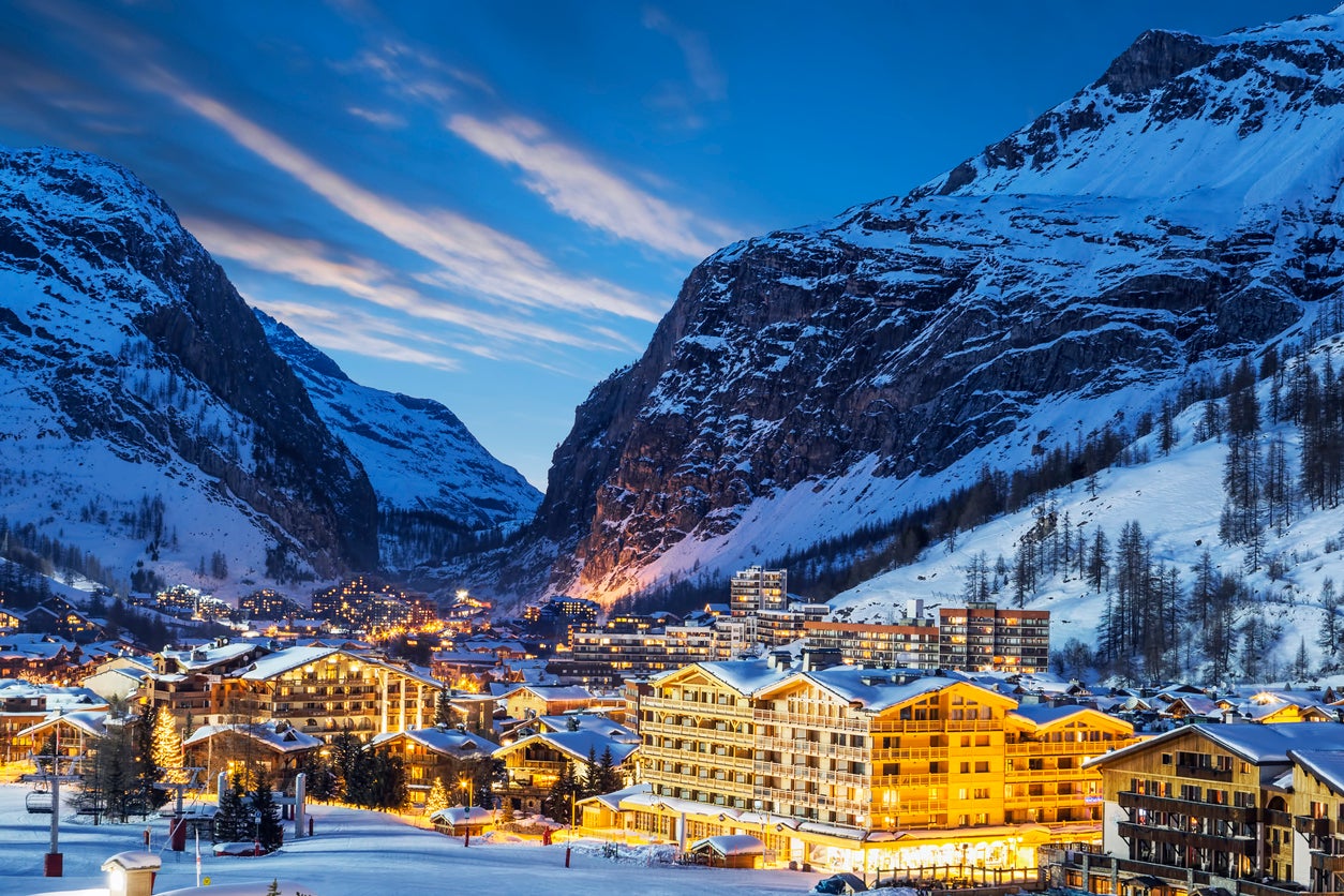Val d’Isere, a ski resort in the French Alps (Getty/iStock)