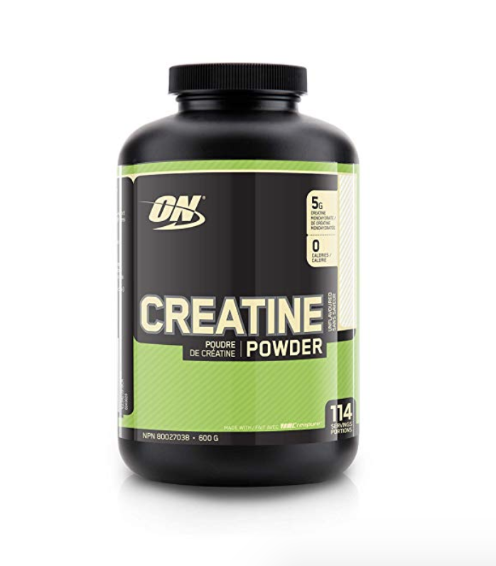 Creatine helps increase muscle mass (Amazon)