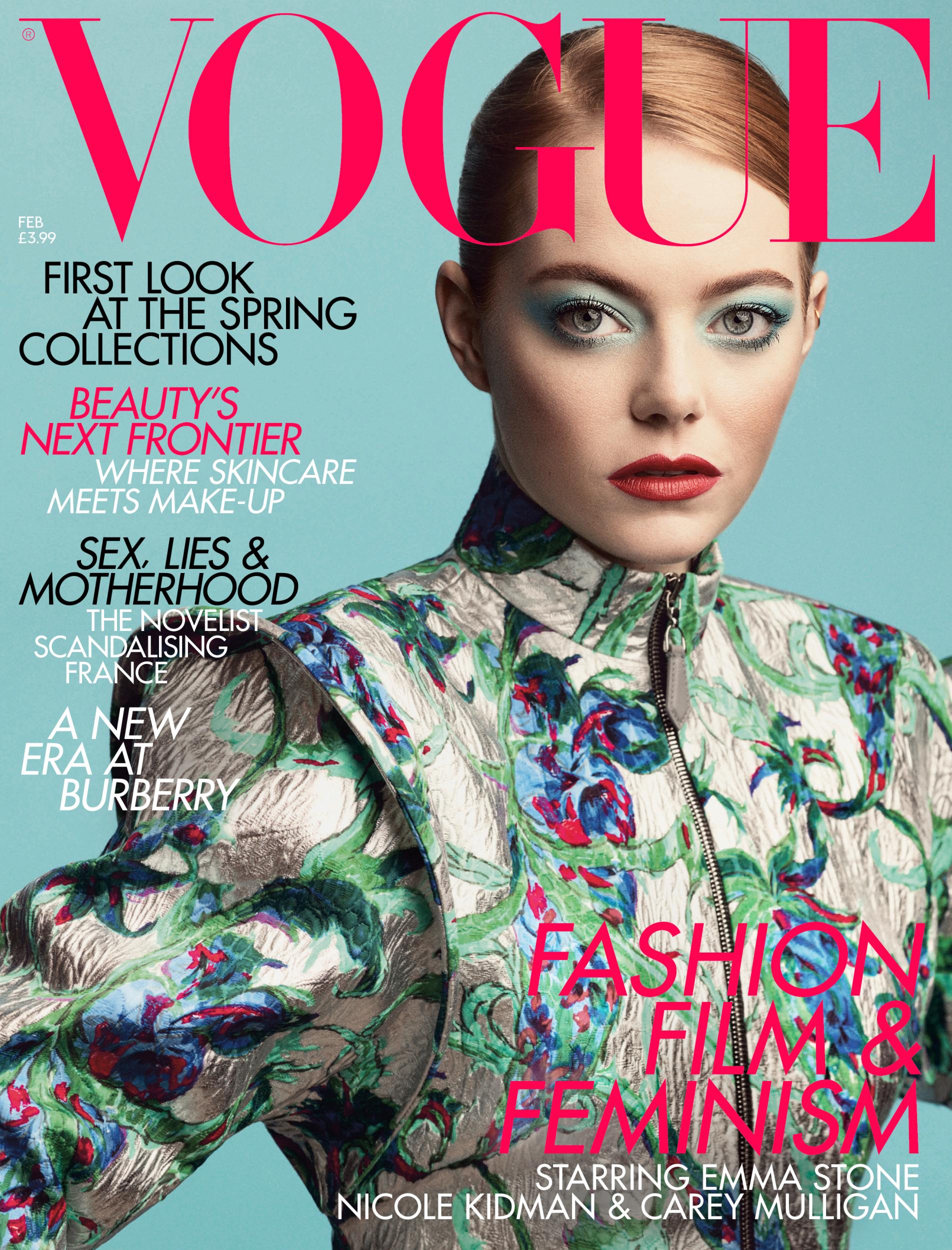 Emma Stone for American Vogue by Craig McDean