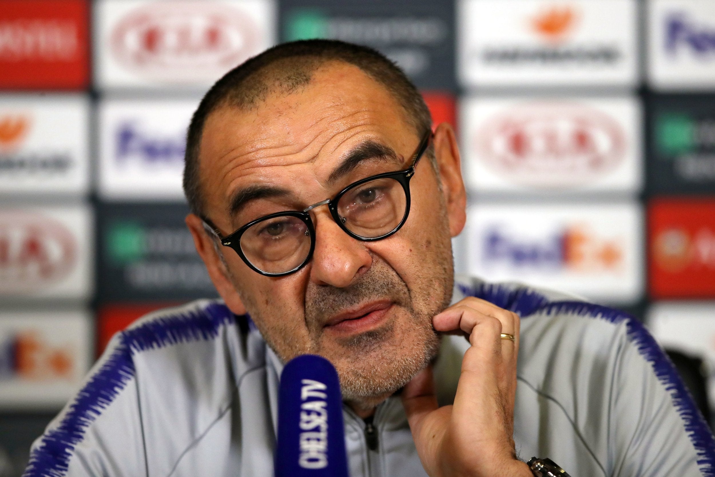 Sarri was speaking ahead of Chelsea’s Premier League tie at Crystal Palace on Sunday