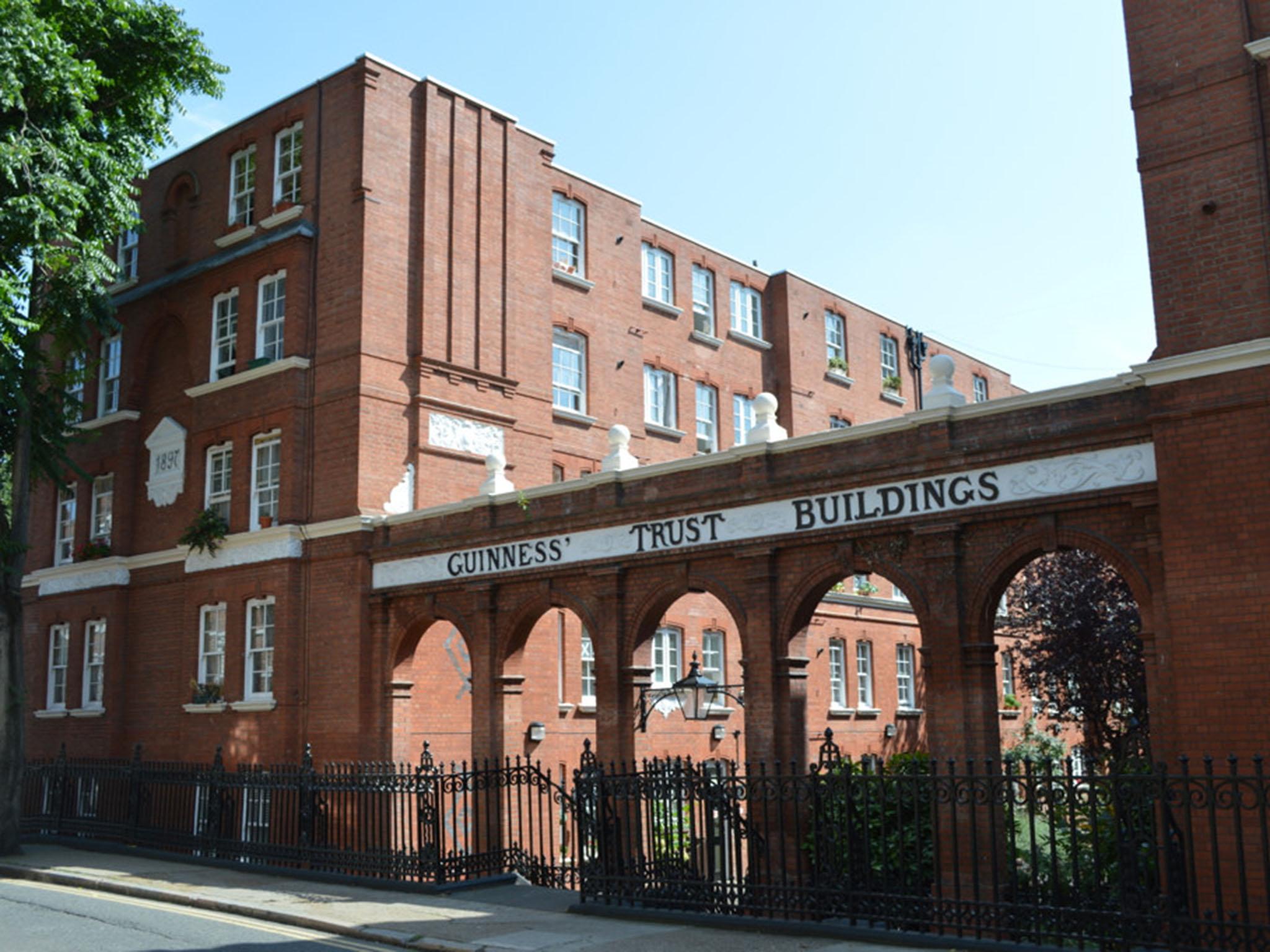 The Guinness Trust Buildings in Lambeth was where Sancho grew up (Flickr/Matt Brown)