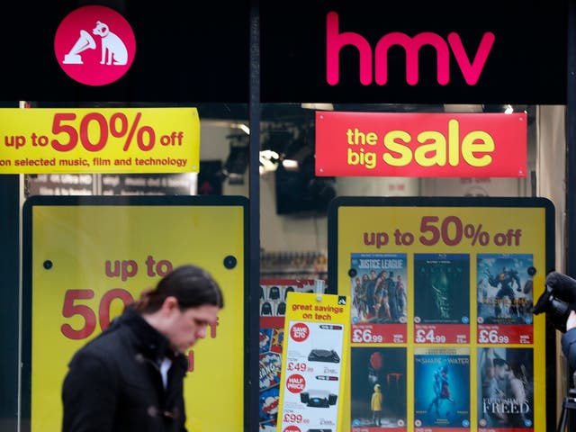 HMV: On sale to Mike Ashley?