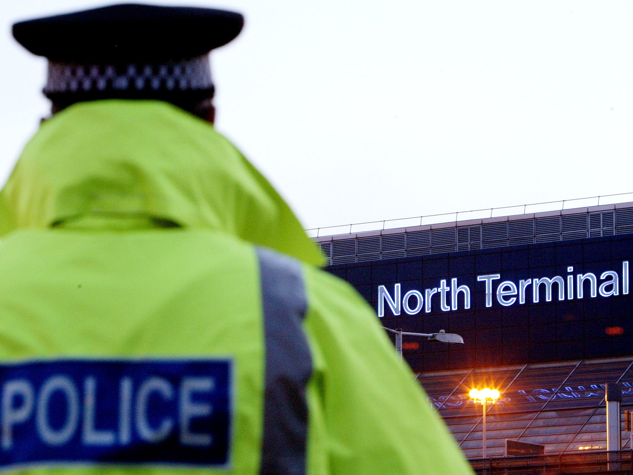 GATWICK, UK- FEBRUARY 13: