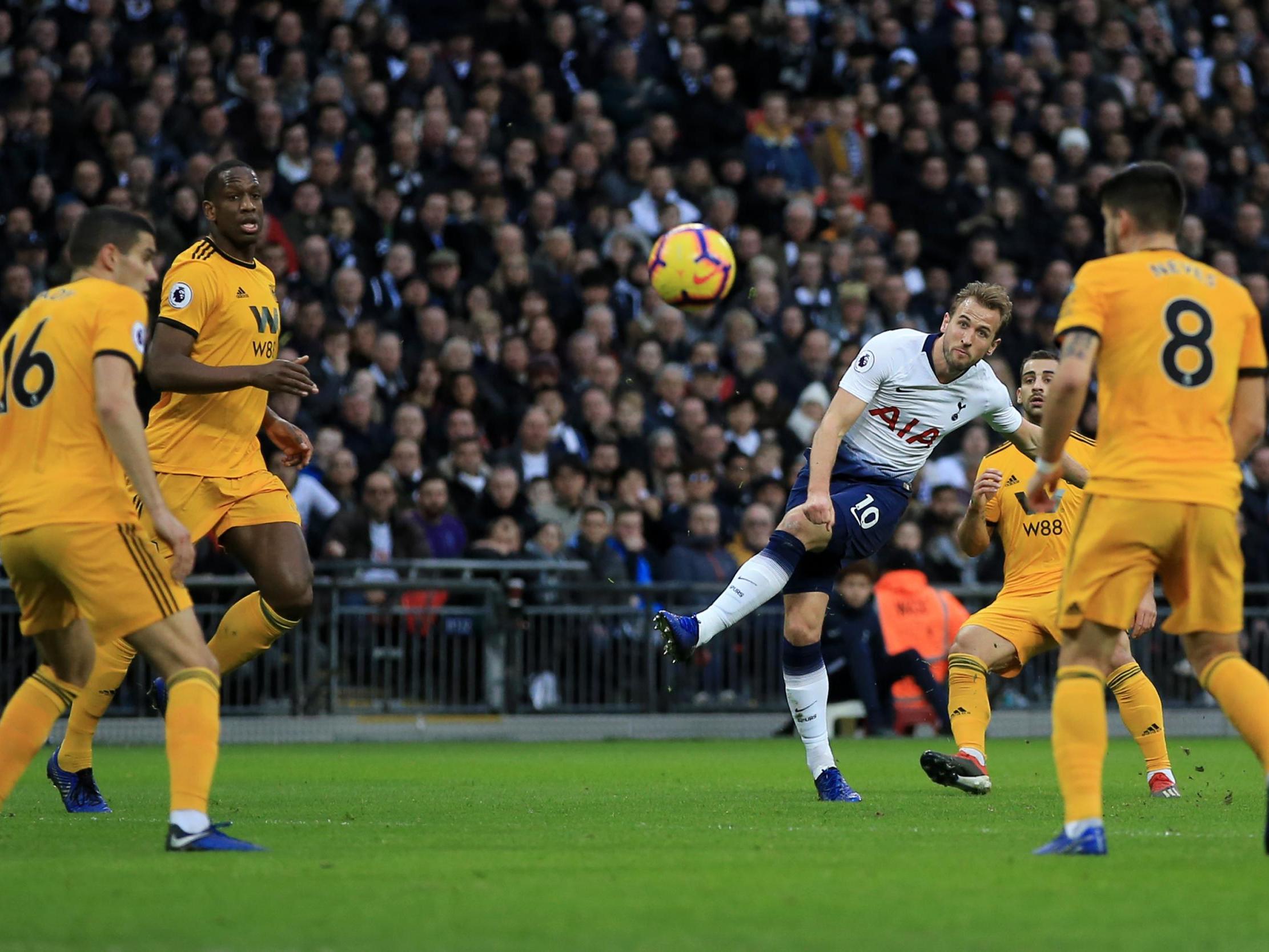 The Tottenham forward curled in a sublime opener for his side