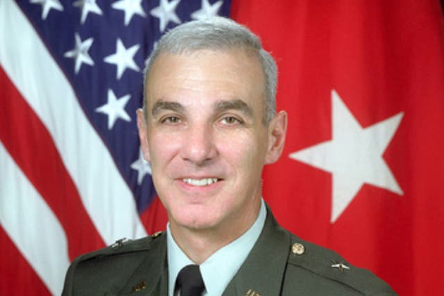 Retired Army general James J Grazioplene was charged with three counts of rape and three counts of incest by a grand jury in December