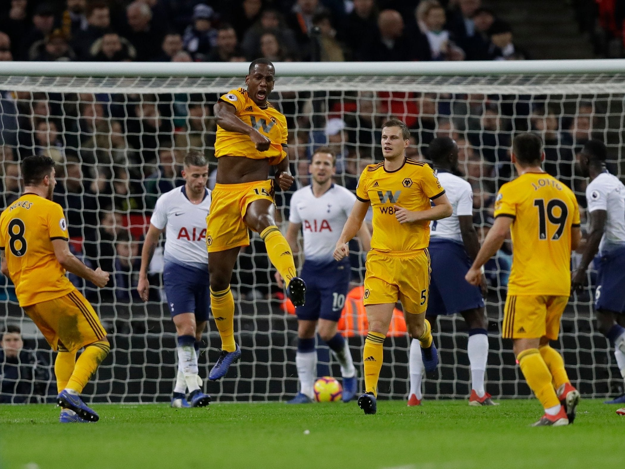 Boly headed Tottenham level