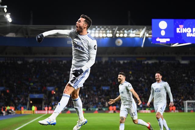 Victor Camarasa's injury-time goal secured victory for Cardiff