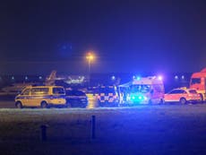 Hannover Airport closed after man in car tries to drive onto runway