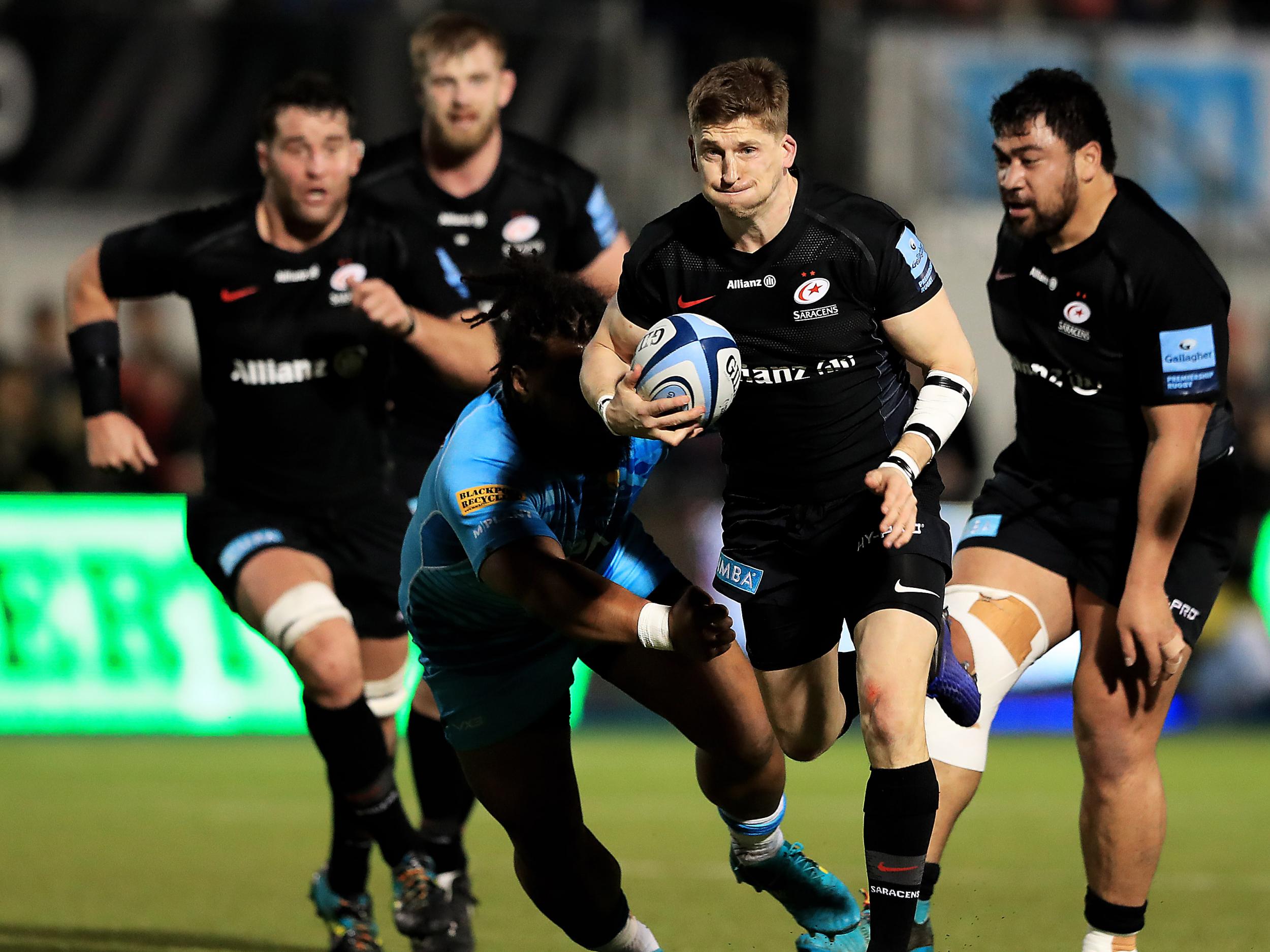 Saracens battled back