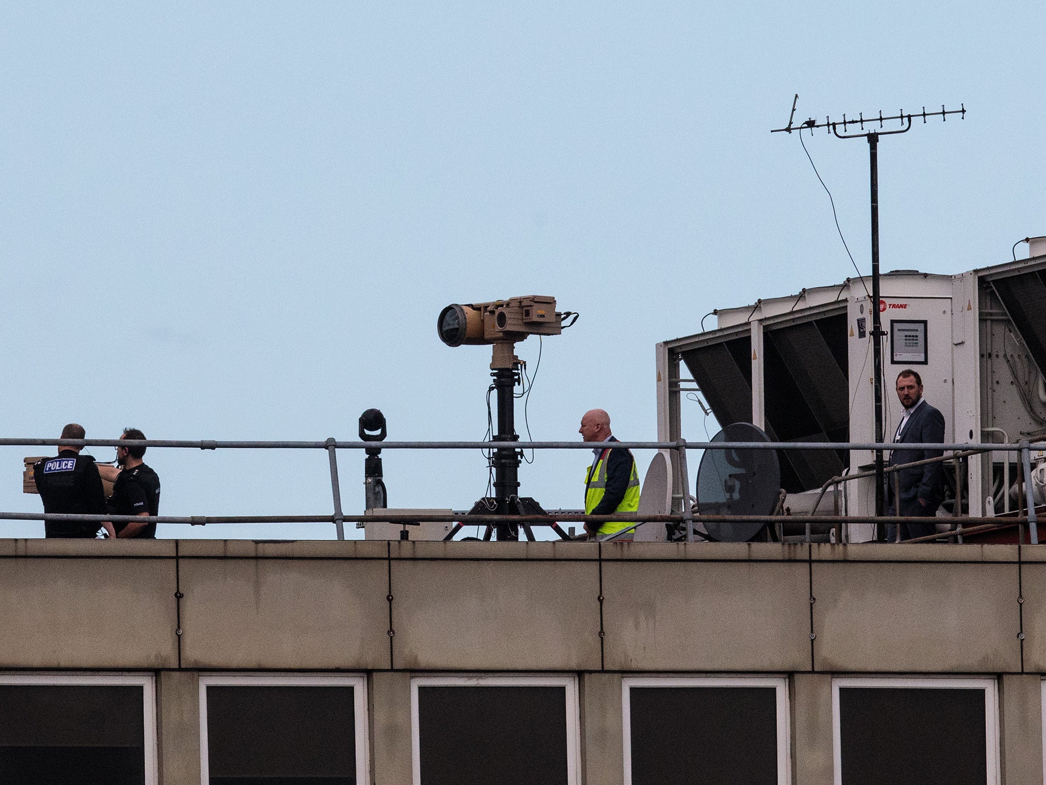 The army's Israeli-developed Drone Dome system is thought to have been deployed on Gatwick's roof