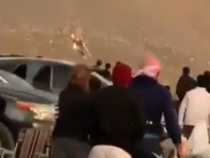 Helicopter crash near world’s longest zip line in UAE shown in video