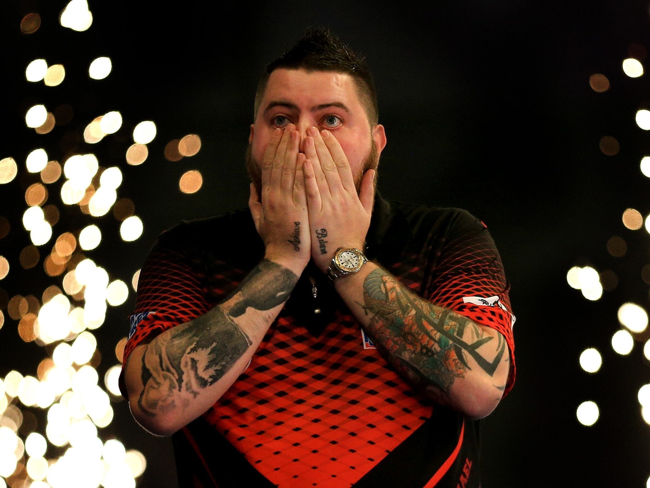 Michael Smith was overwhelmed to reach his first final