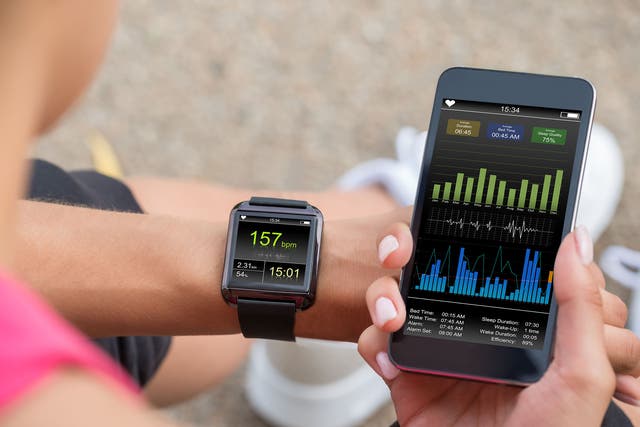 Fitness apps look set to be popular in the new year.