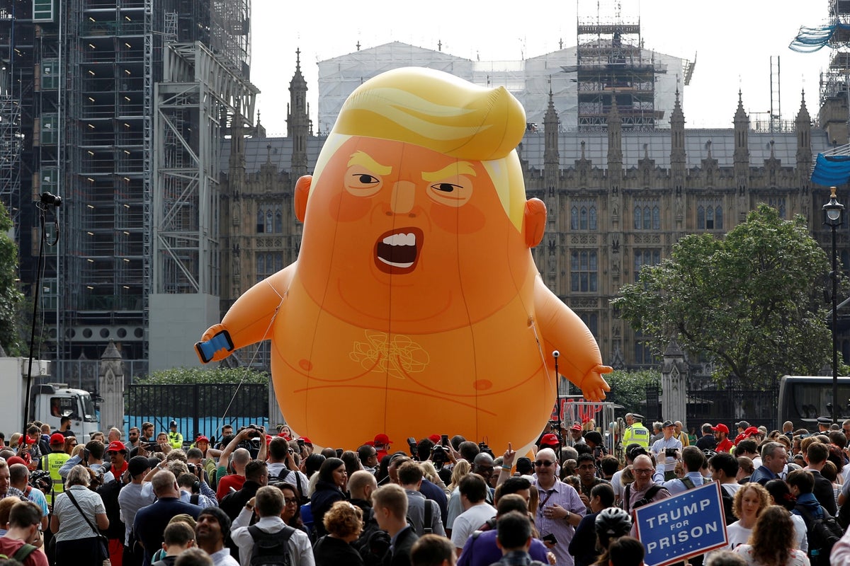 Why Trump blimp won't make an appearance at this week's UK state visit