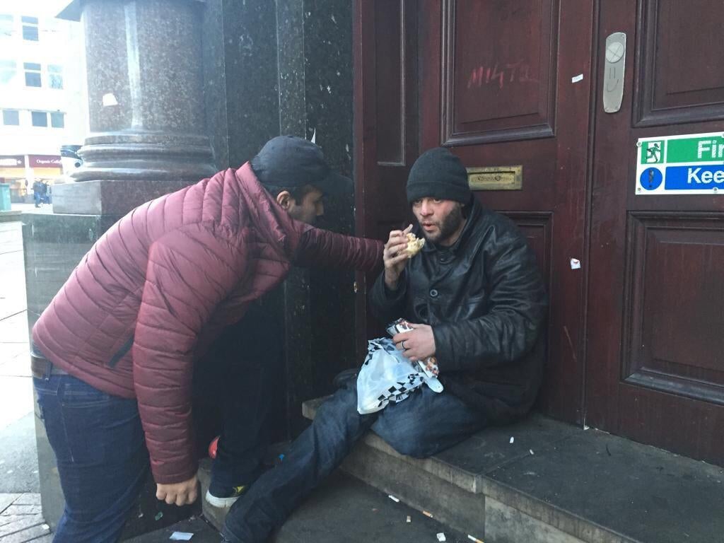 AMYA has distributed an average of 200 meals per day across London this month