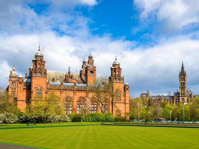 Far-right posters appeared on the University of Glasgow campus