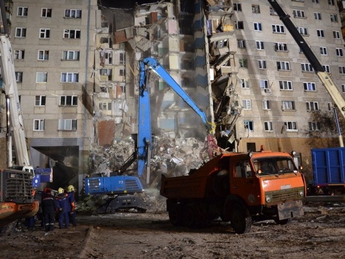 The explosion damaged 48 apartments, housing around 110 people