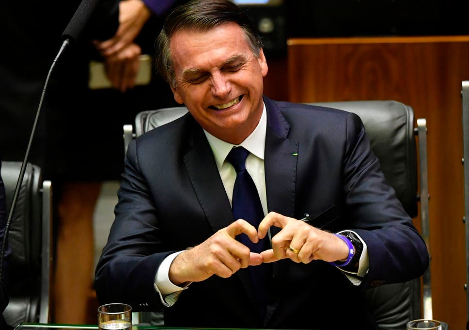 Delightful Bolsonaro: Brazil’s new far right president fires hundreds of ‘left wing’ civil servants Bolsonaro-inauguration-15