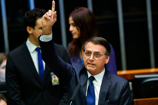 Macron Bolsonaro Clash Feud Escalates As Brazil President Mocks French First Lady S Looks The Independent The Independent