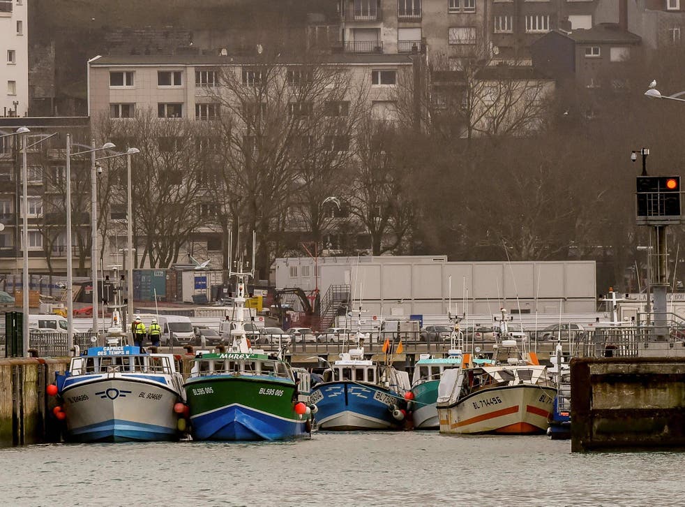 French police stopped a group of migrants from attempting to cross the Channel in a trawler stolen from Boulogne port