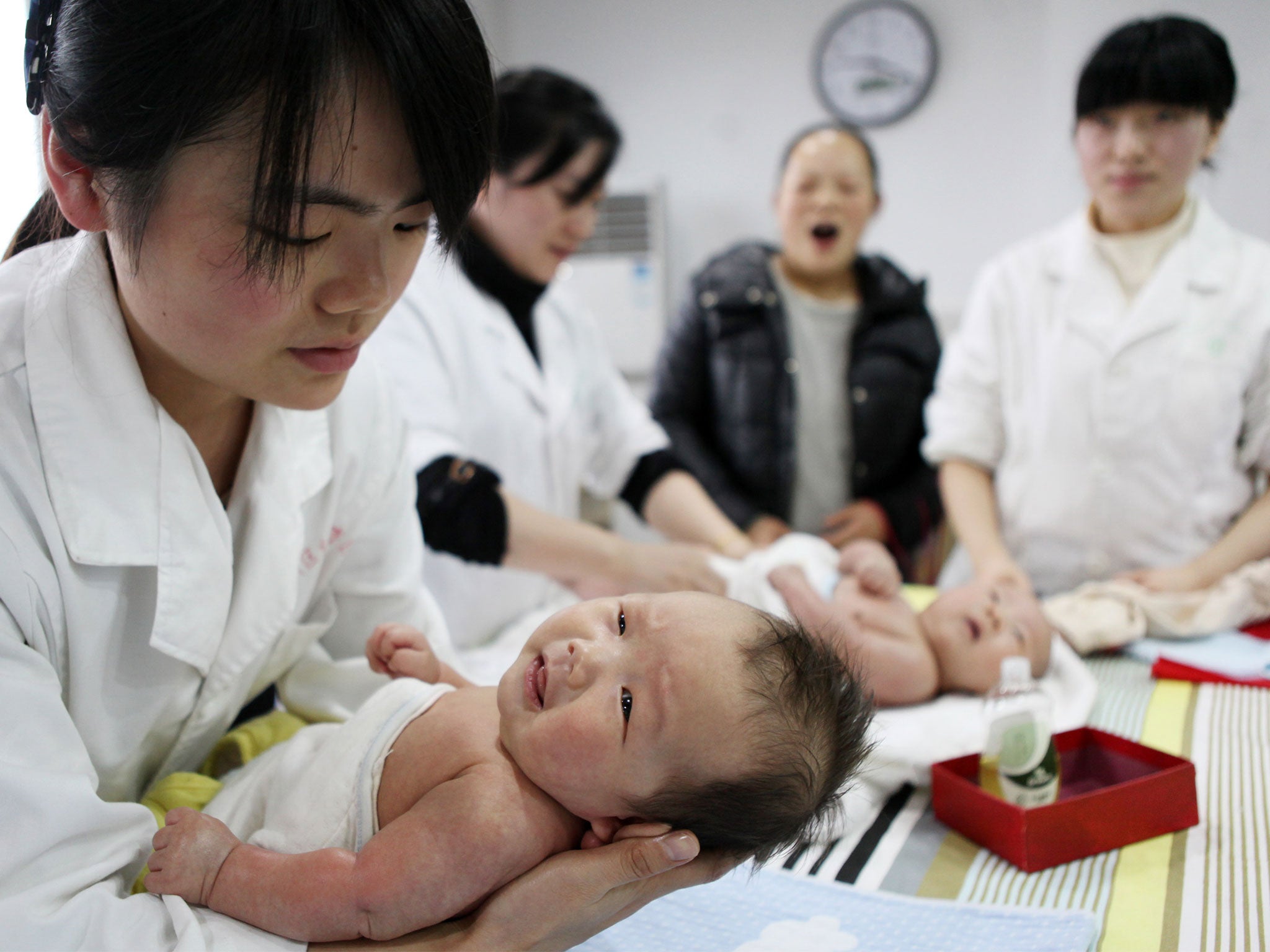 Early reports suggest the number of children born in China in 2018 is down significantly on the year prior