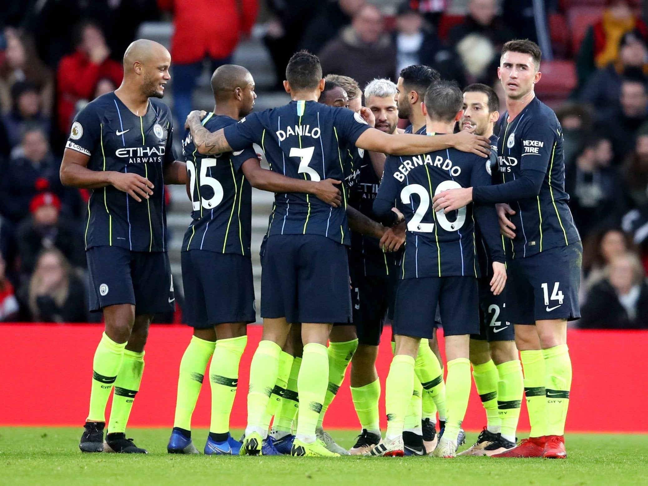 City bounced back after a recent bad run with the win at Southampton