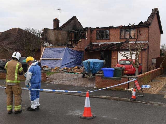 Investigations are underway after three people died in a fire at a home in the Lincolnshire village of Kirton