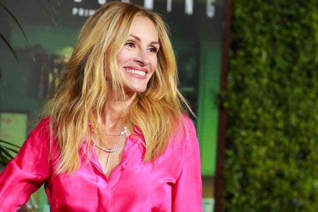 Julia Roberts attends the premiere of Amazon Studios' 'Homecoming' at Regency Bruin Theatre on October 24, 2018 in Los Angeles, California. The Amazon series starring Ms Roberts is based on a fictional podcast from Gimlet Media
