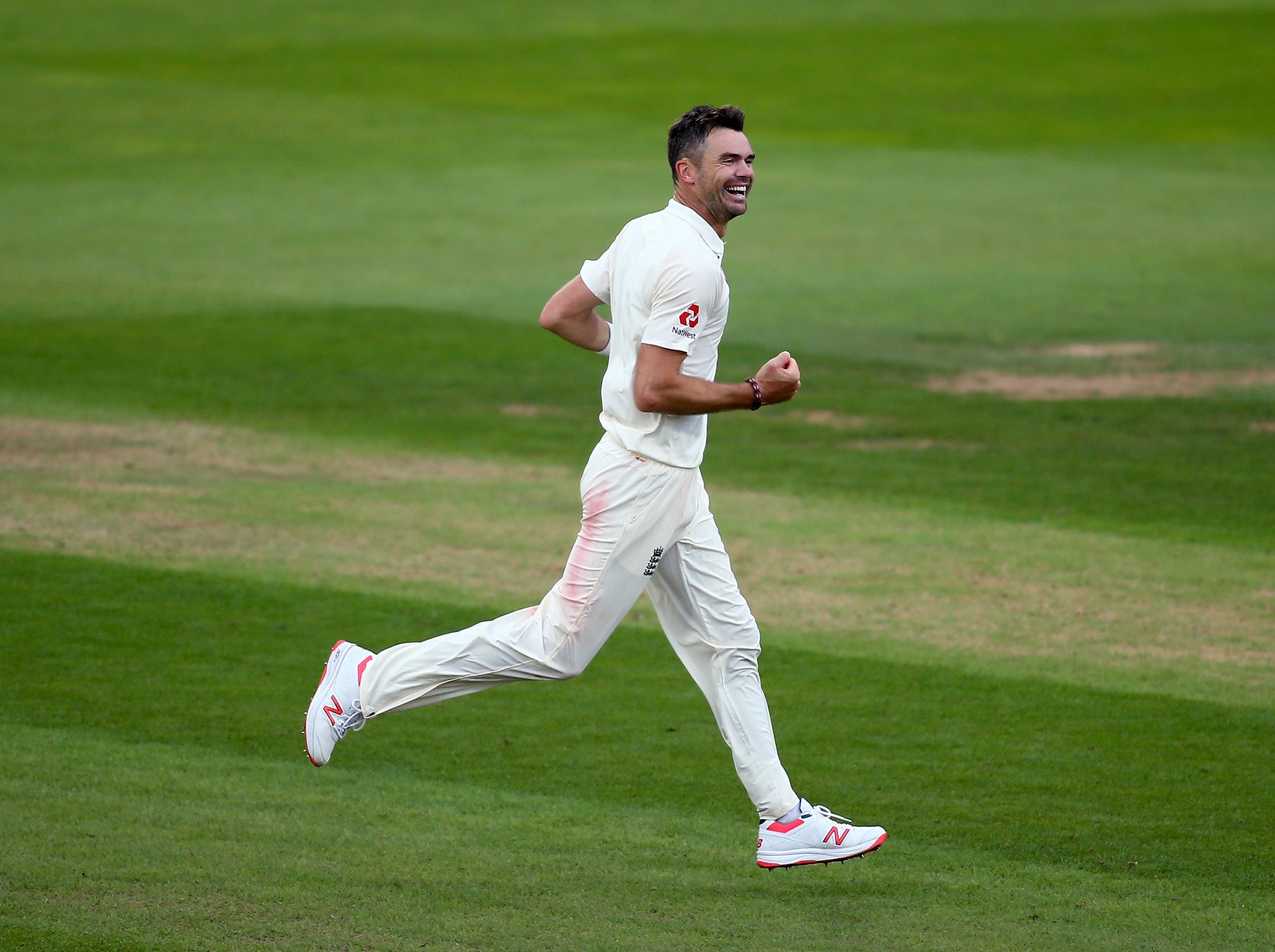 James Anderson continues to thrill