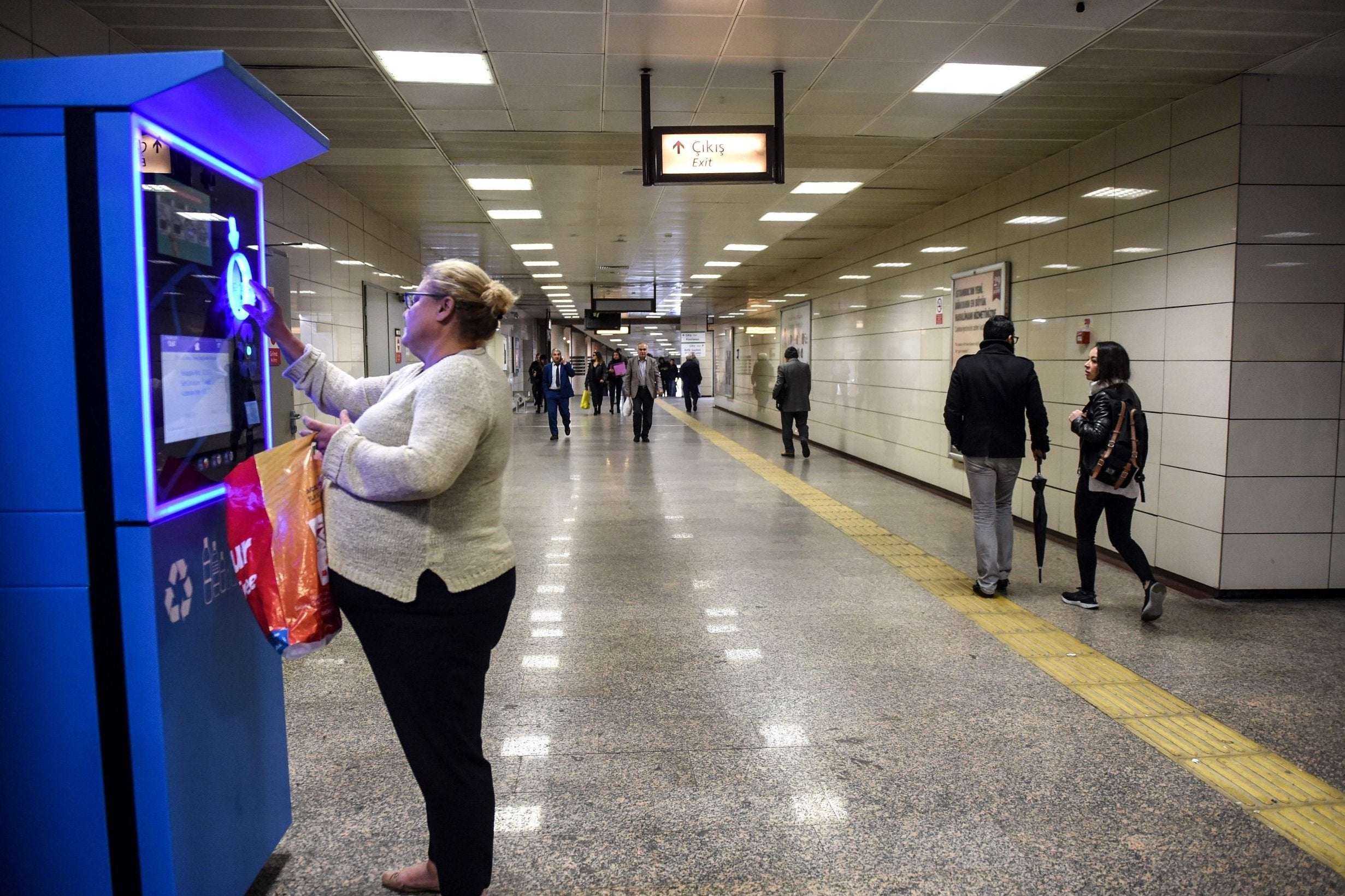 Plastic bottle recycling machines are common in several European countries and the government has been urged to roll them out nationwide