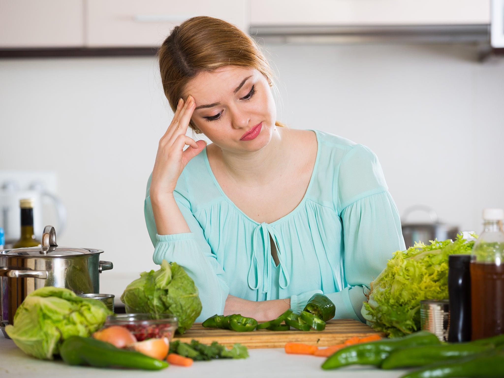 Three in 10 of those surveyed said they become bored of eating healthily within the first month of their diet