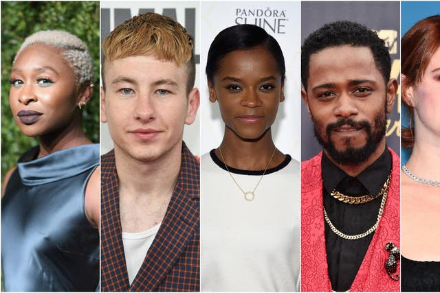 Cynthia Erivo, Barry Keoghan, Letitia Wright, Lakeith Stanfield, and Jessie Buckley