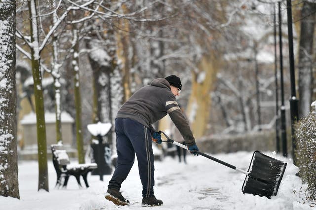 Forecasters have warned temperatures could plummet towards the end of January and there could be a risk of snow